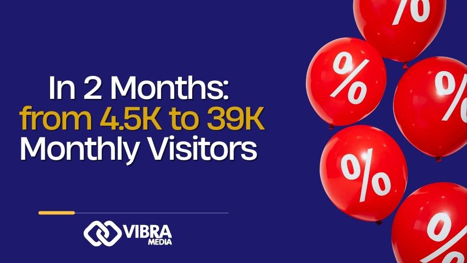 How We Grew FounderPass from 4.5K to 39K Monthly Visitors in Just 2 Months case study artwork
